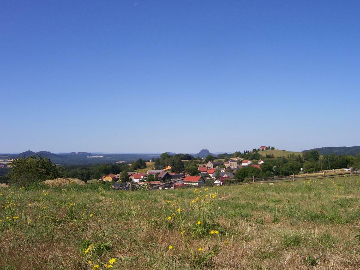 Pension Am Weinberg Saechsische Schweiz Mittelndorf Eksteriør bilde